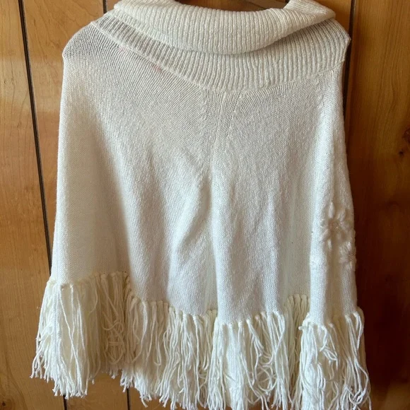 brand new lily pulitzer kip fringe poncho - Picture 4 of 5